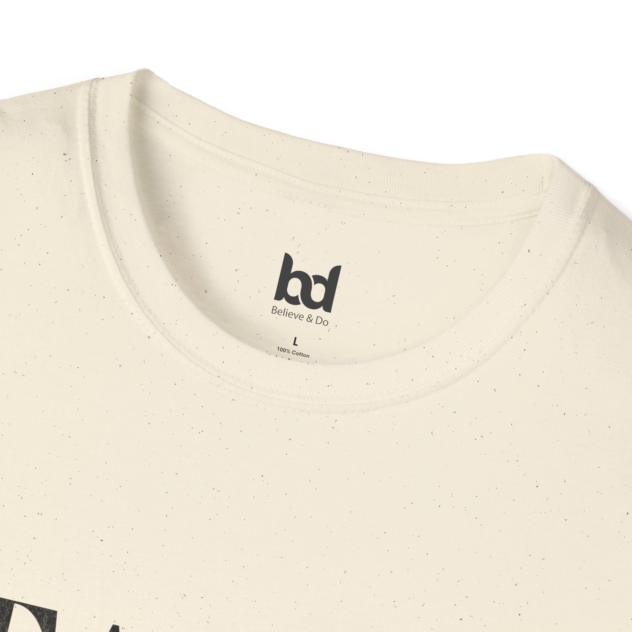 Faith Over Fear Unisex Softstyle T-Shirt | Inspirational Tee, Motivational Apparel, Gift for Friends, Casual Wear, Everyday Comfort