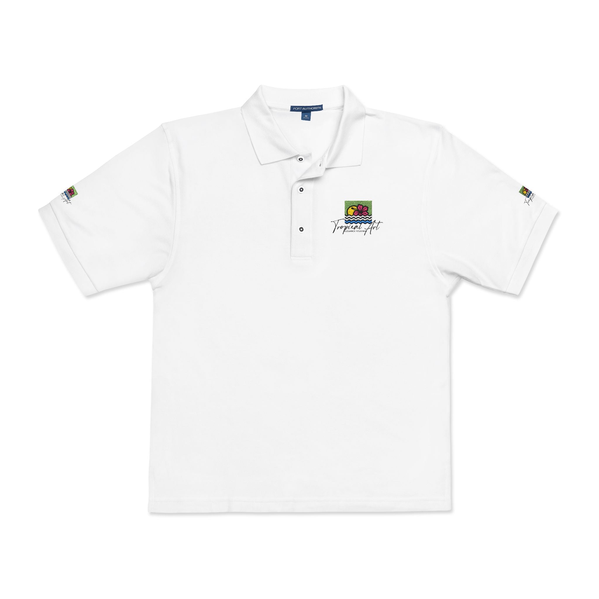 Embroidered Unisex Polo Shirt - Casual Style for Every Occasion
