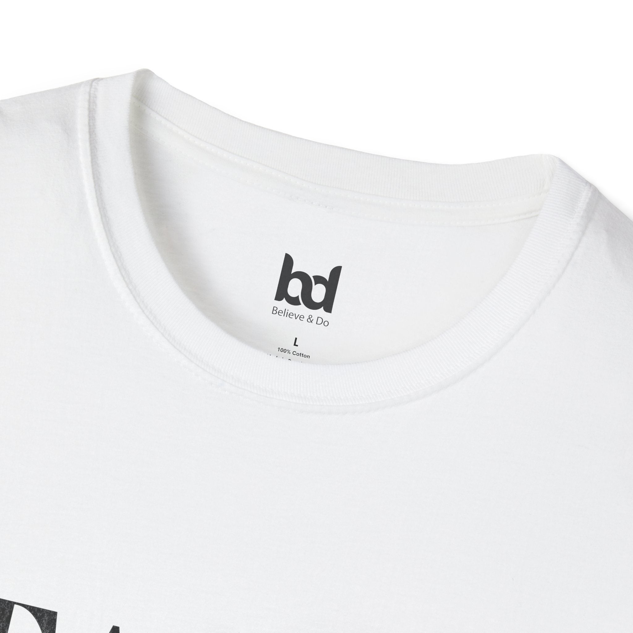 Faith Over Fear Unisex Softstyle T-Shirt | Inspirational Tee, Motivational Apparel, Gift for Friends, Casual Wear, Everyday Comfort