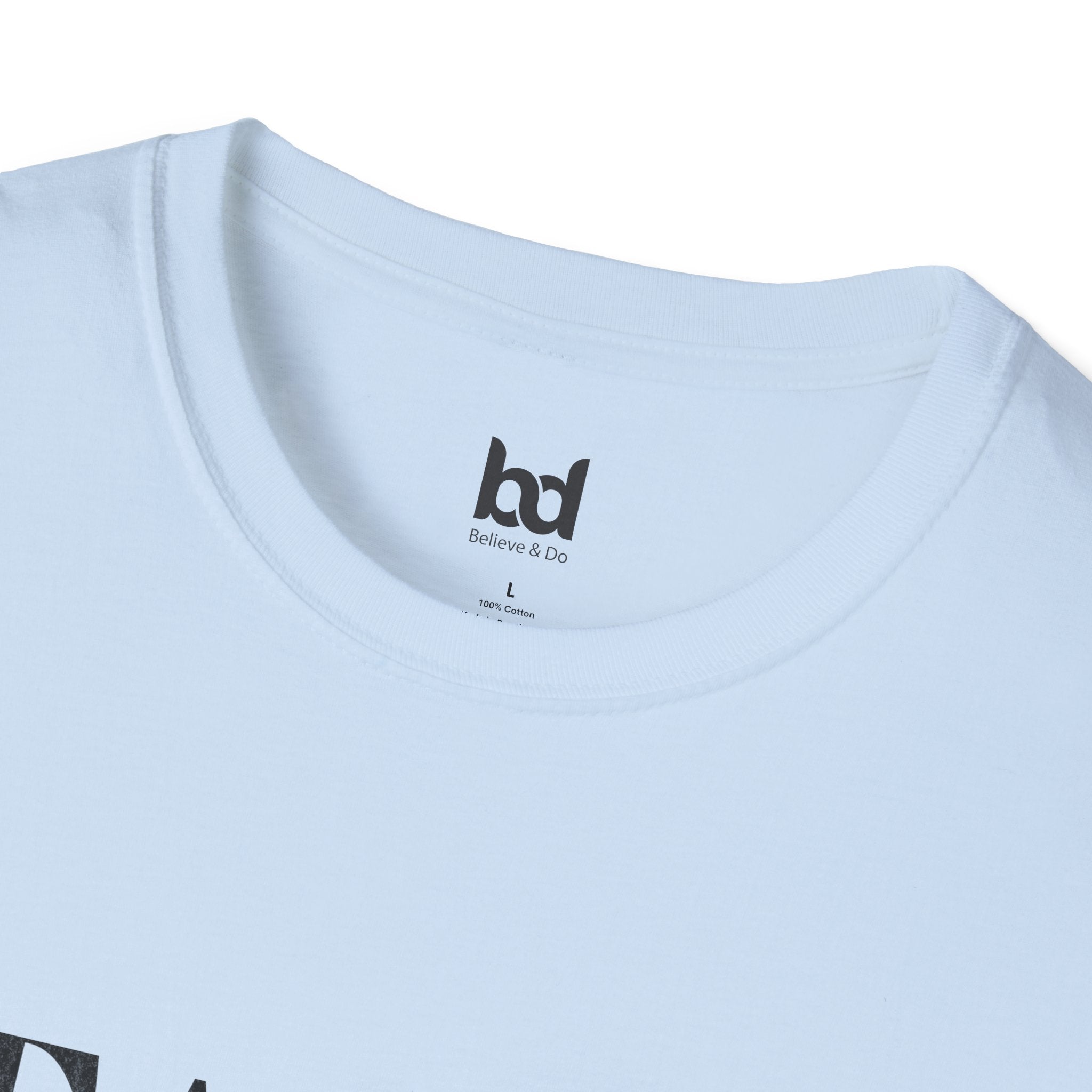 Faith Over Fear Unisex Softstyle T-Shirt | Inspirational Tee, Motivational Apparel, Gift for Friends, Casual Wear, Everyday Comfort