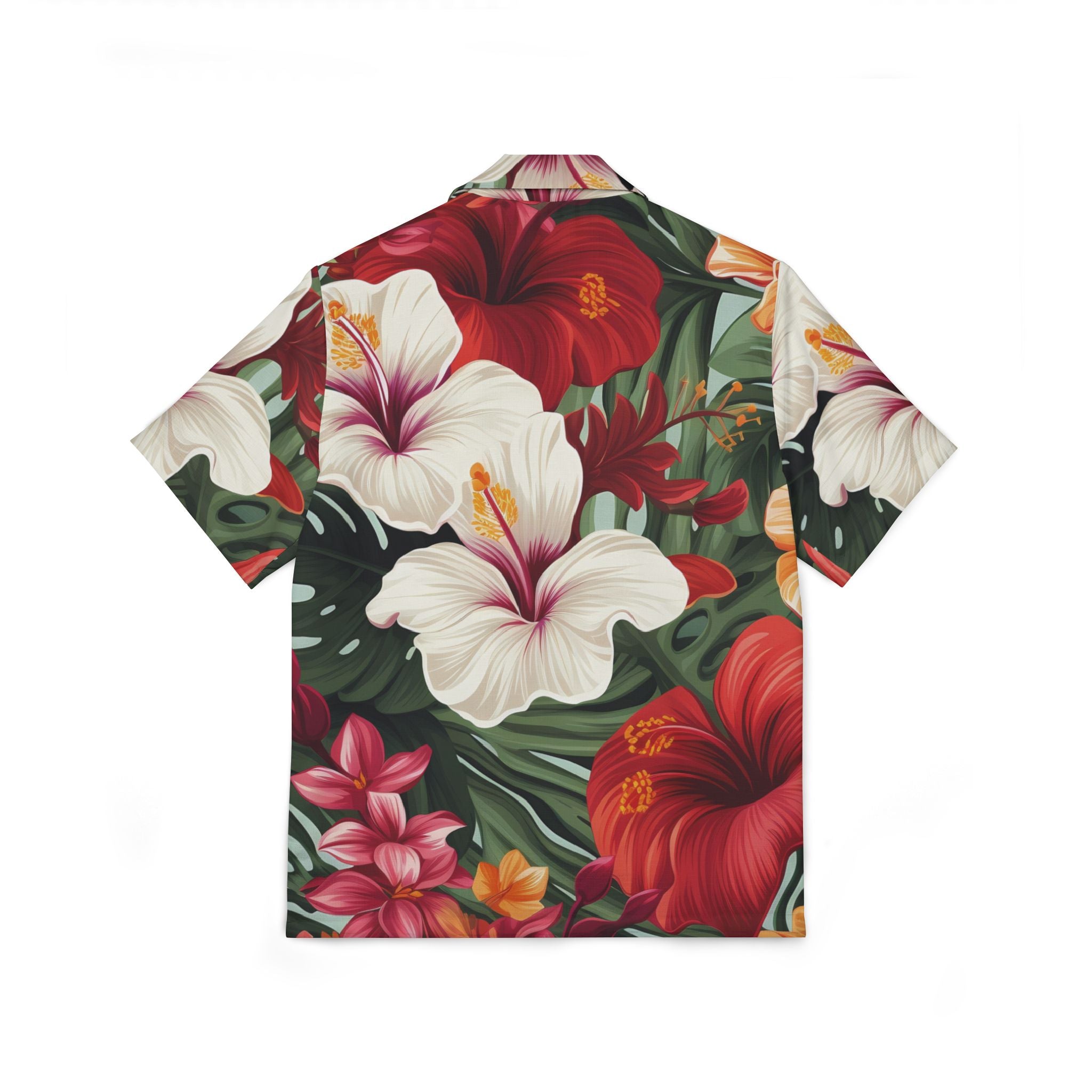 Classic Island Vibes: The Floral Hawaiian Shirt Perfect for Summer Parties & Beach Getaways