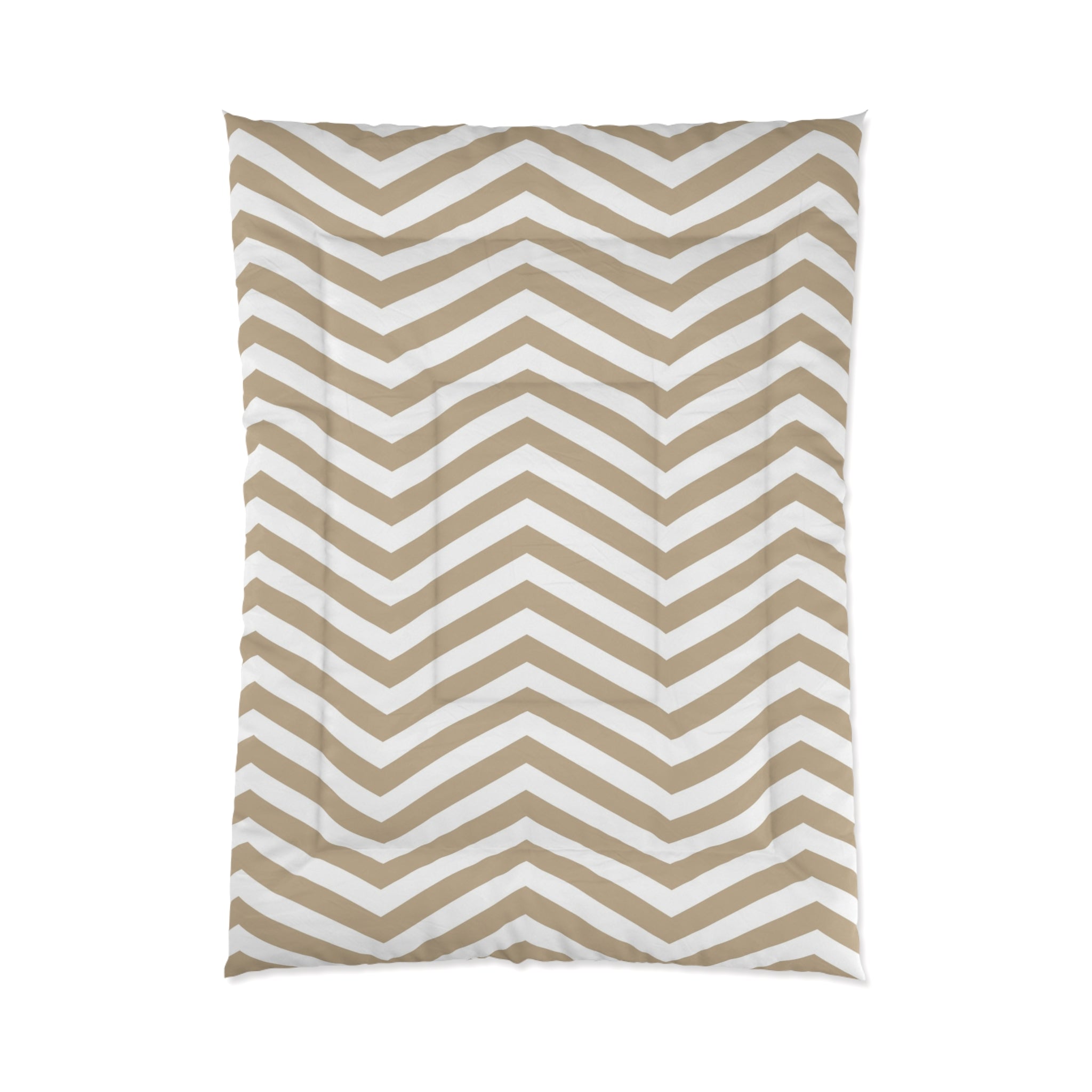 Modern Chevron Comforter - Stylish Bedding for Cozy Spaces