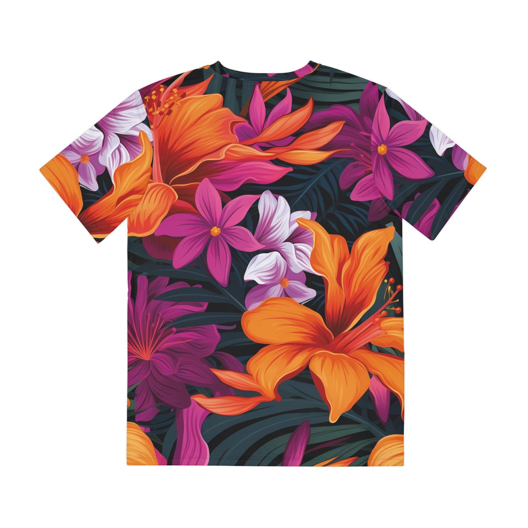 Tropical Intensity: The Vibrant Men's Summer Tee