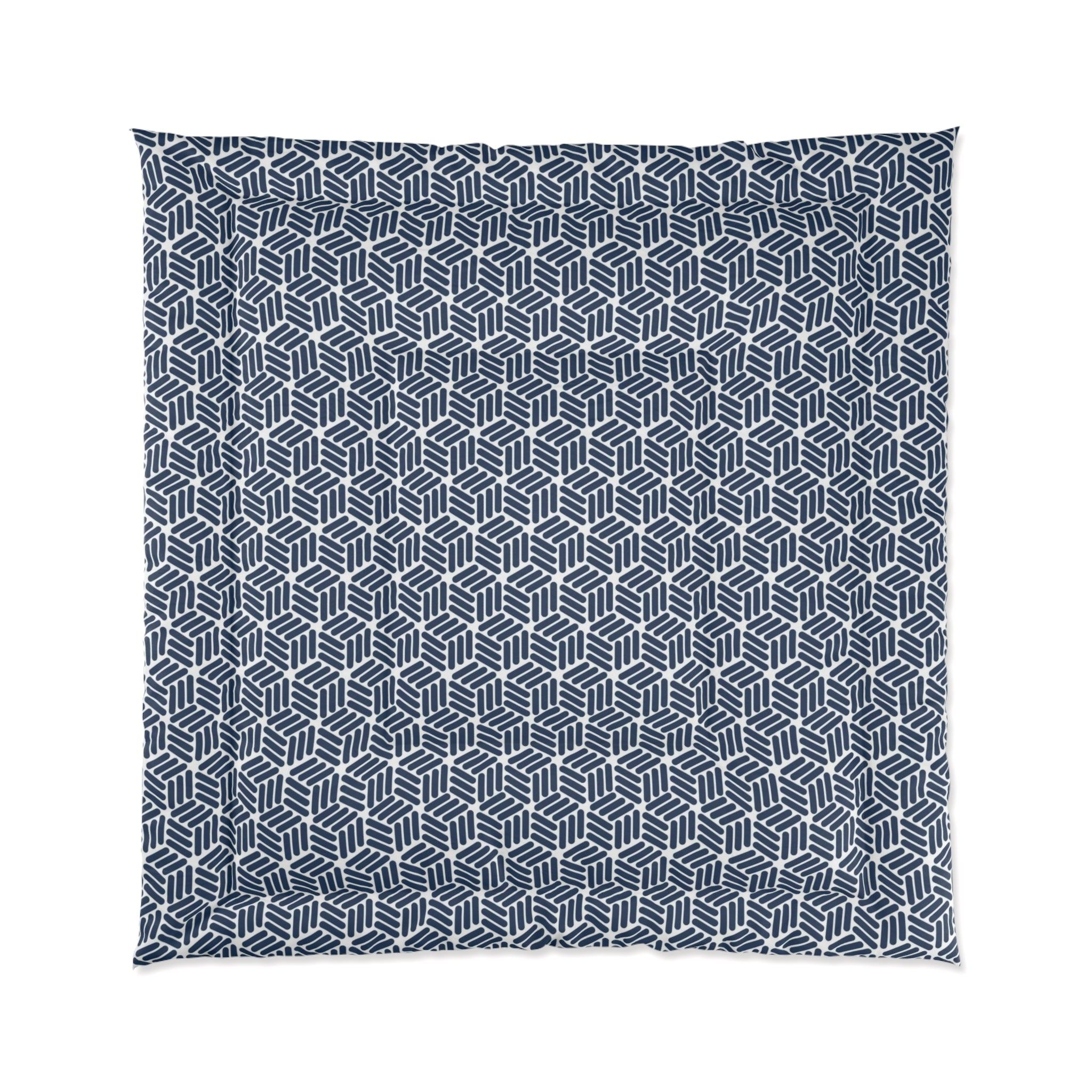 Geometric Pattern Comforter - Cozy Modern Bedding for Stylish Bedrooms