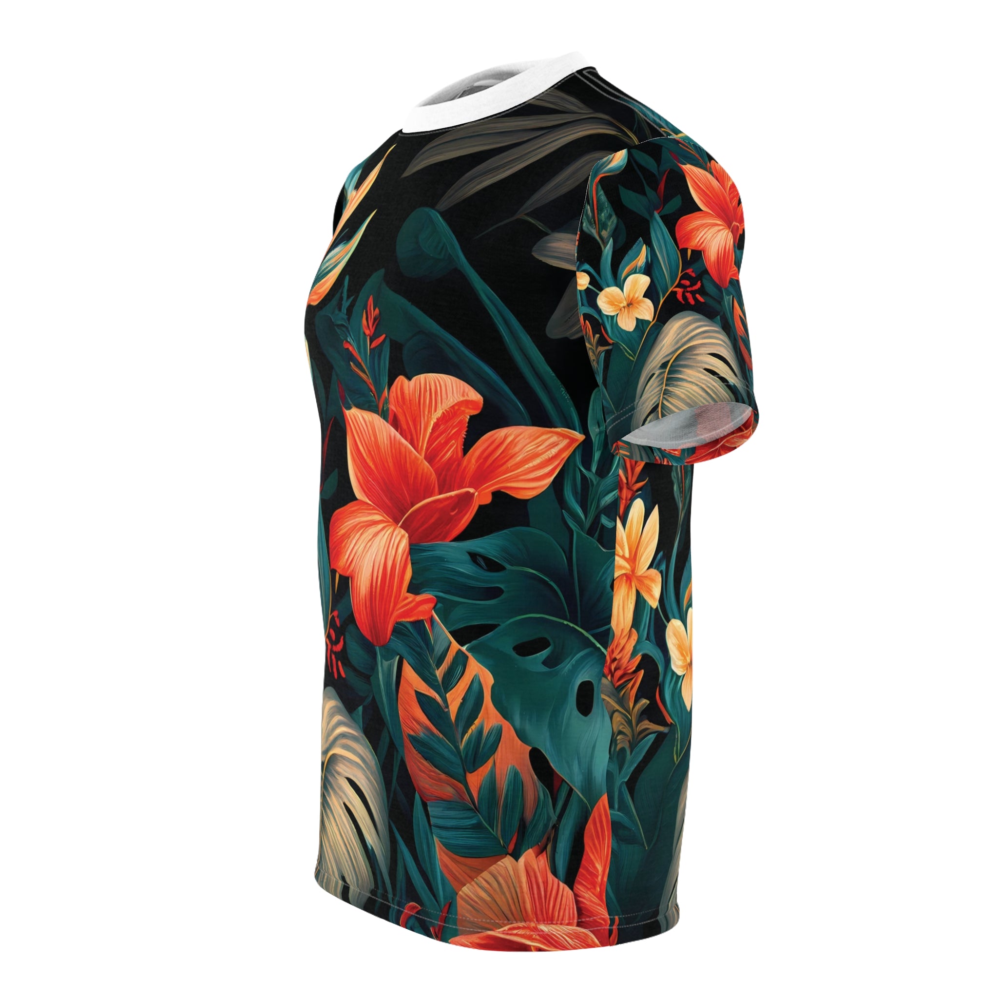 Unleash Your Tropical Spirit with the "Believe & Do" Floral T-Shirt