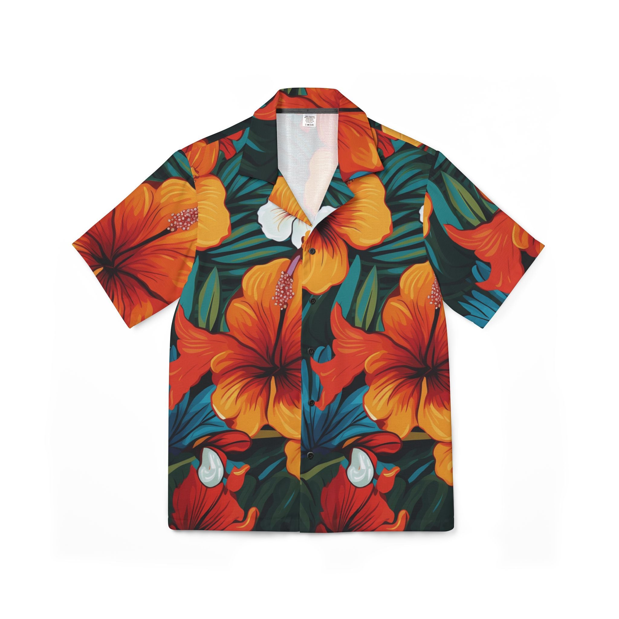 Tropical Floral Men’s Shirt - Vibrant Island Vibes