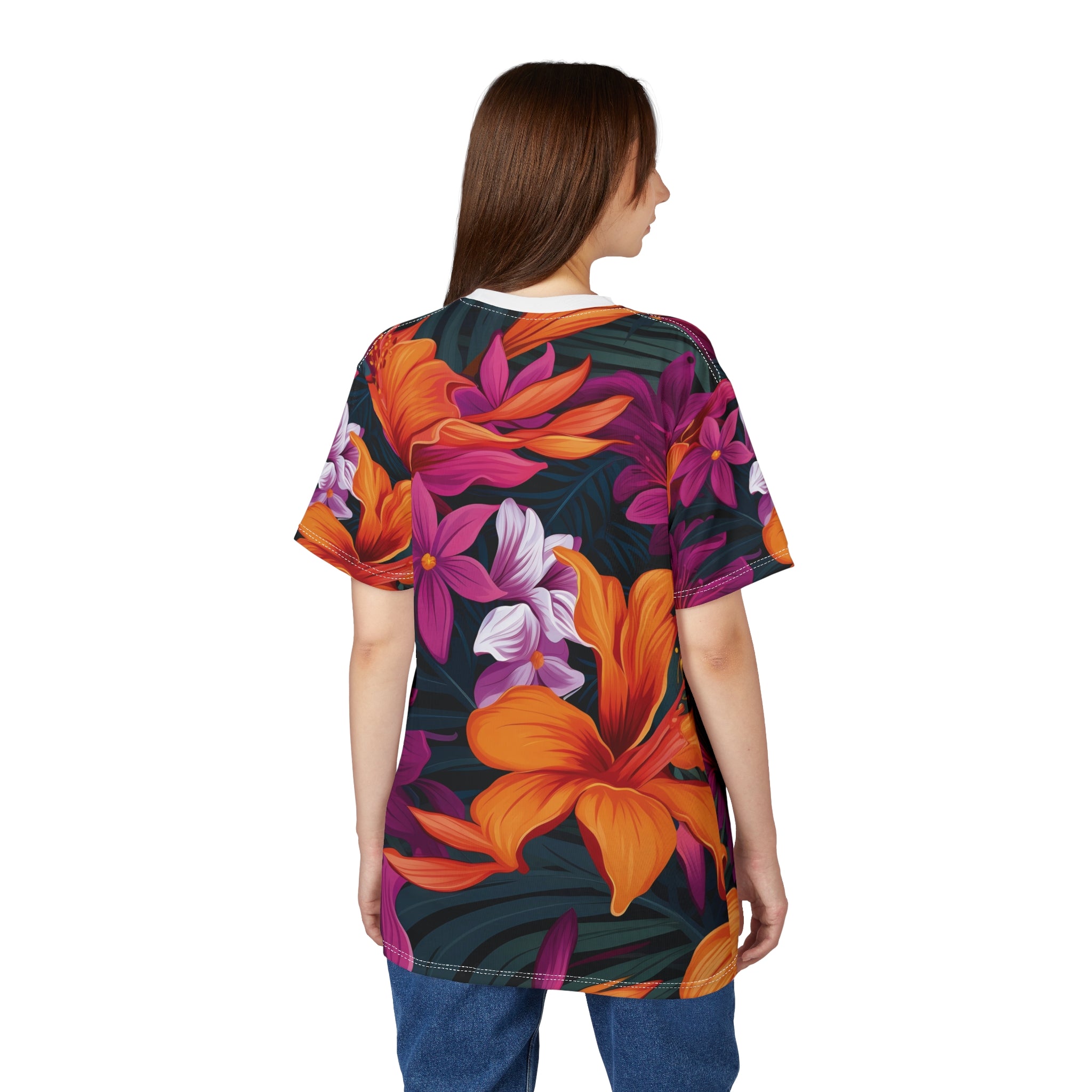 Bloom with Confidence in the "Believe & Do" Floral Burst Tee - Summer