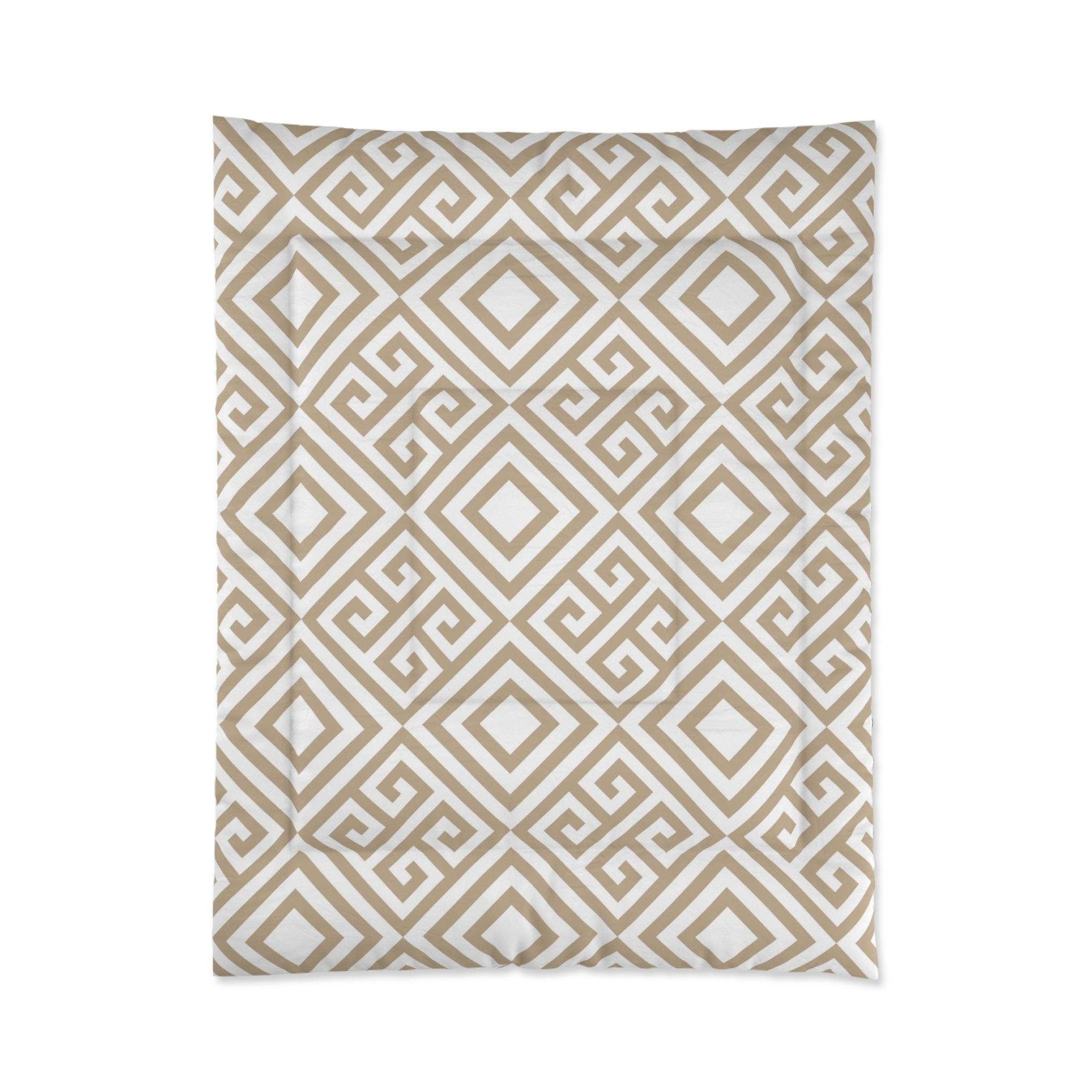 Modern Geometric Comforter - Cozy Bedding for Stylish Bedrooms