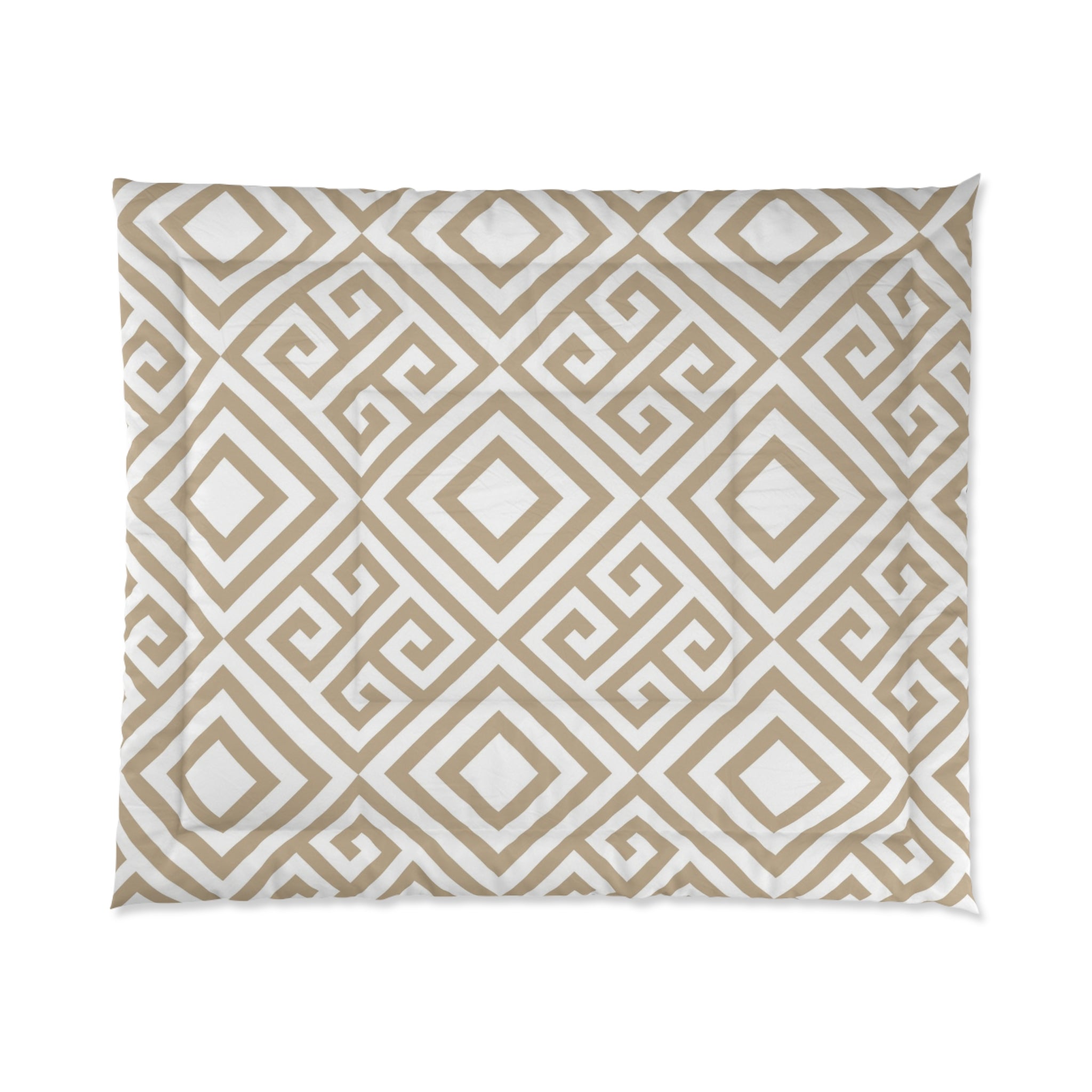 Modern Geometric Comforter - Cozy Bedding for Stylish Bedrooms