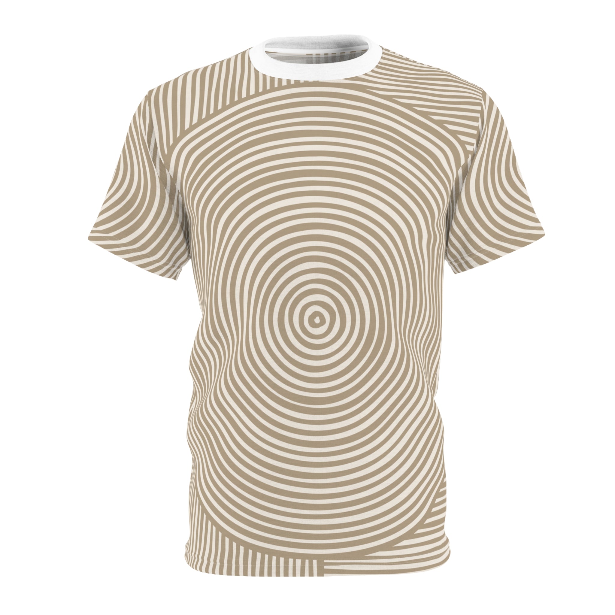 Modern Geometric Unisex Tee - Stylish Casual Wear