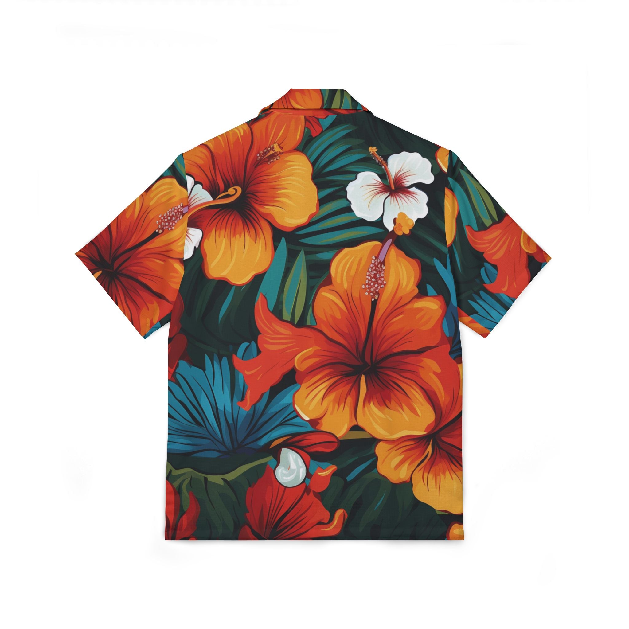 Tropical Floral Men’s Shirt - Vibrant Island Vibes