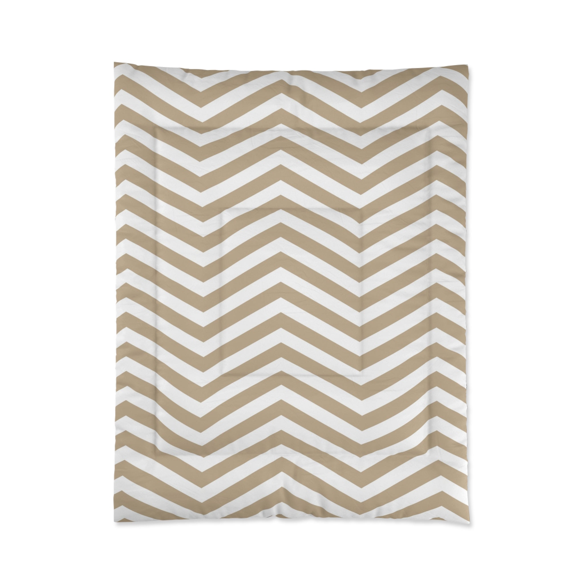Modern Chevron Comforter - Stylish Bedding for Cozy Spaces