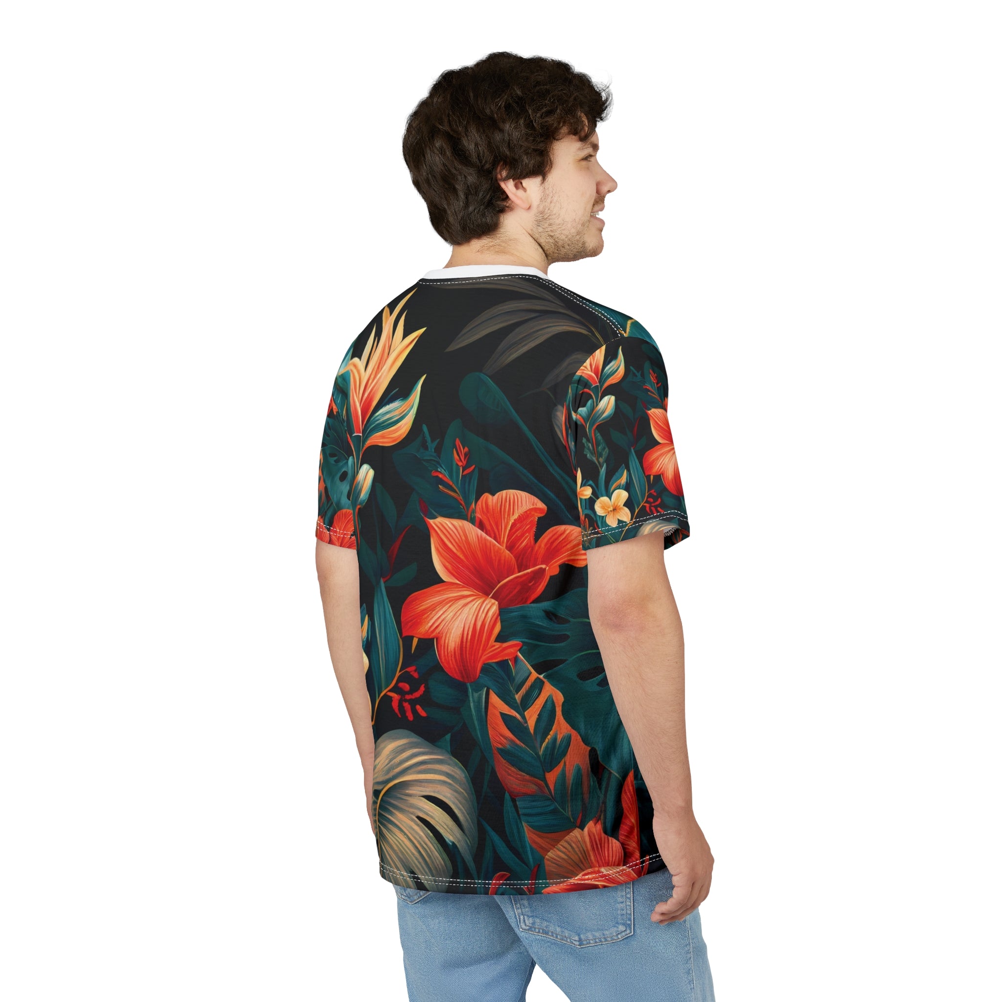 Unleash Your Tropical Spirit with the "Believe & Do" Floral T-Shirt