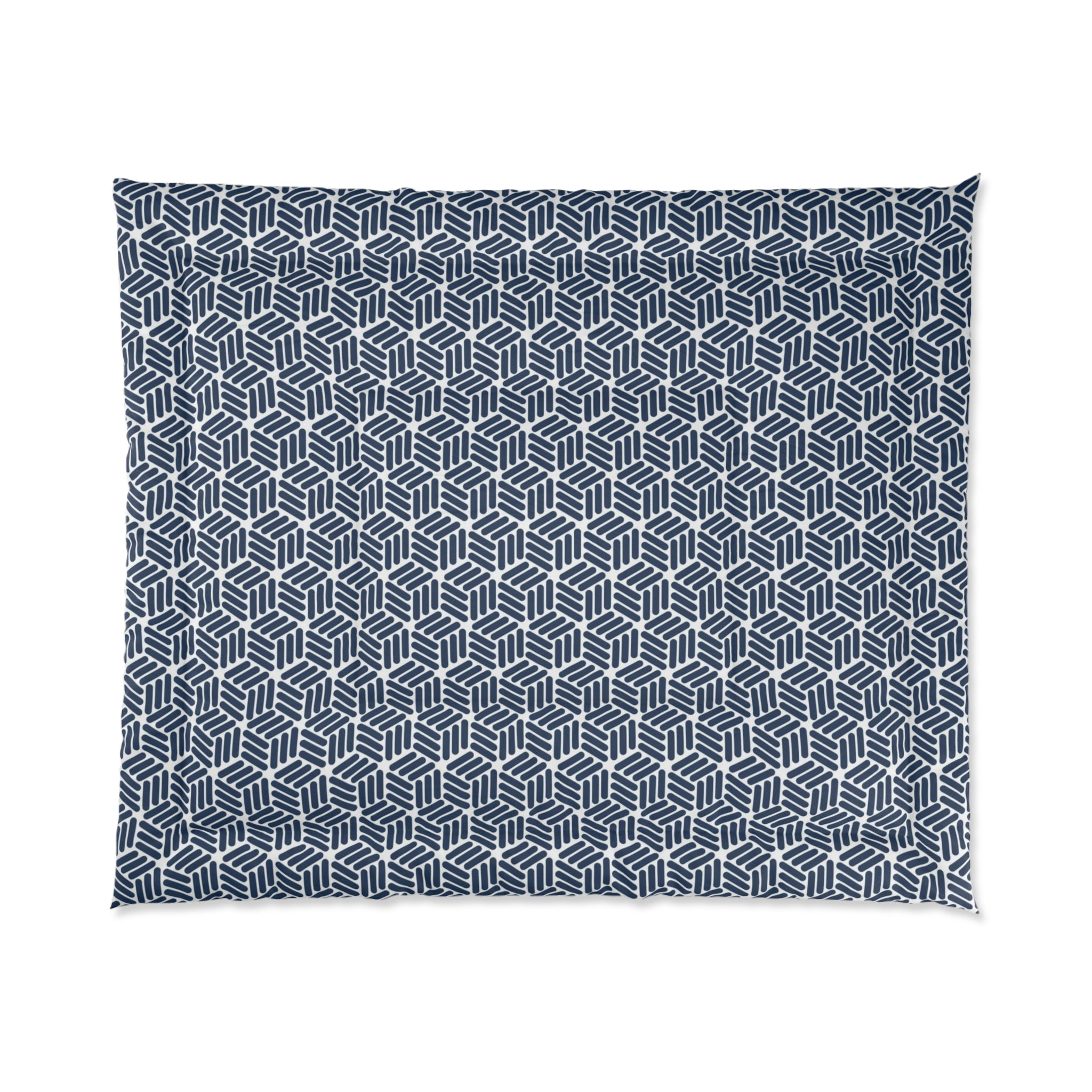 Geometric Pattern Comforter - Cozy Modern Bedding for Stylish Bedrooms