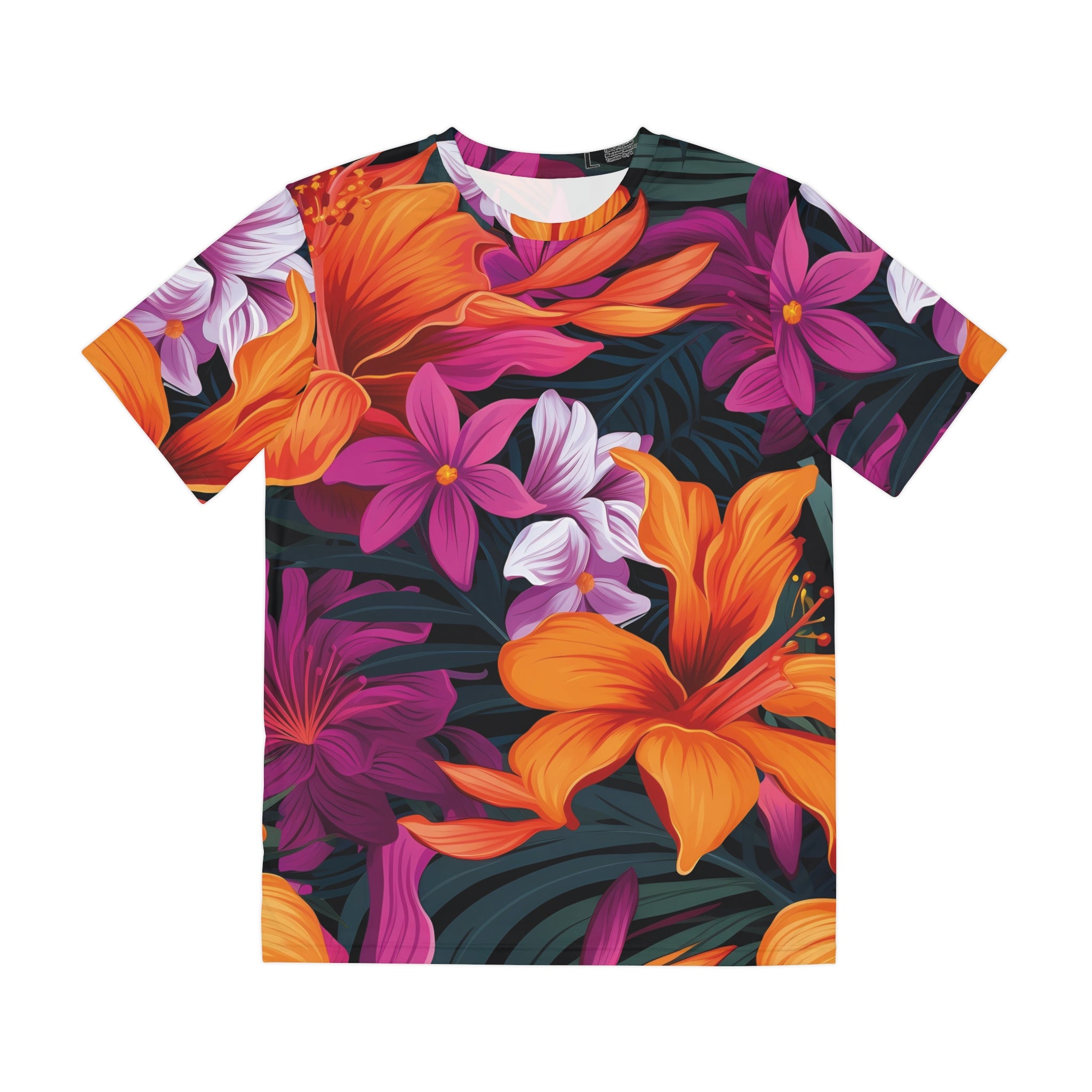 Tropical Intensity: The Vibrant Men's Summer Tee