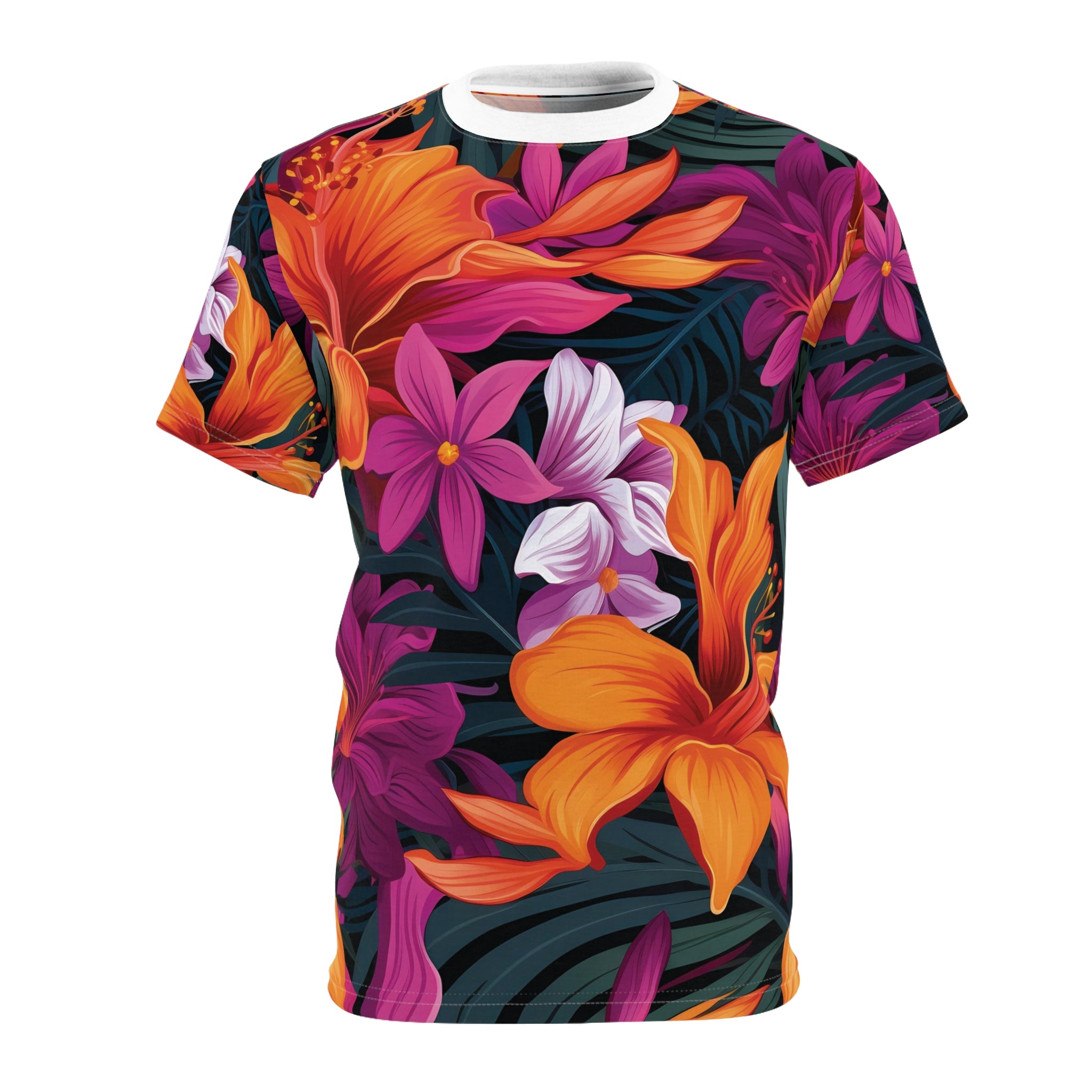 Bloom with Confidence in the "Believe & Do" Floral Burst Tee - Summer