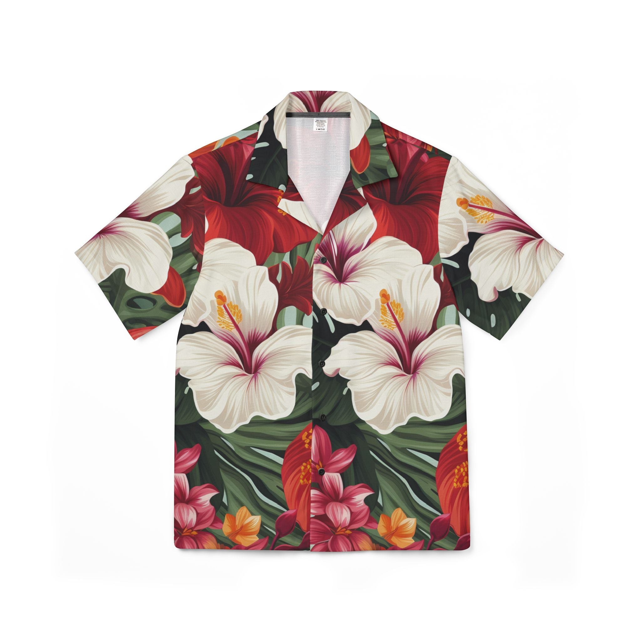 Classic Island Vibes: The Floral Hawaiian Shirt Perfect for Summer Parties & Beach Getaways