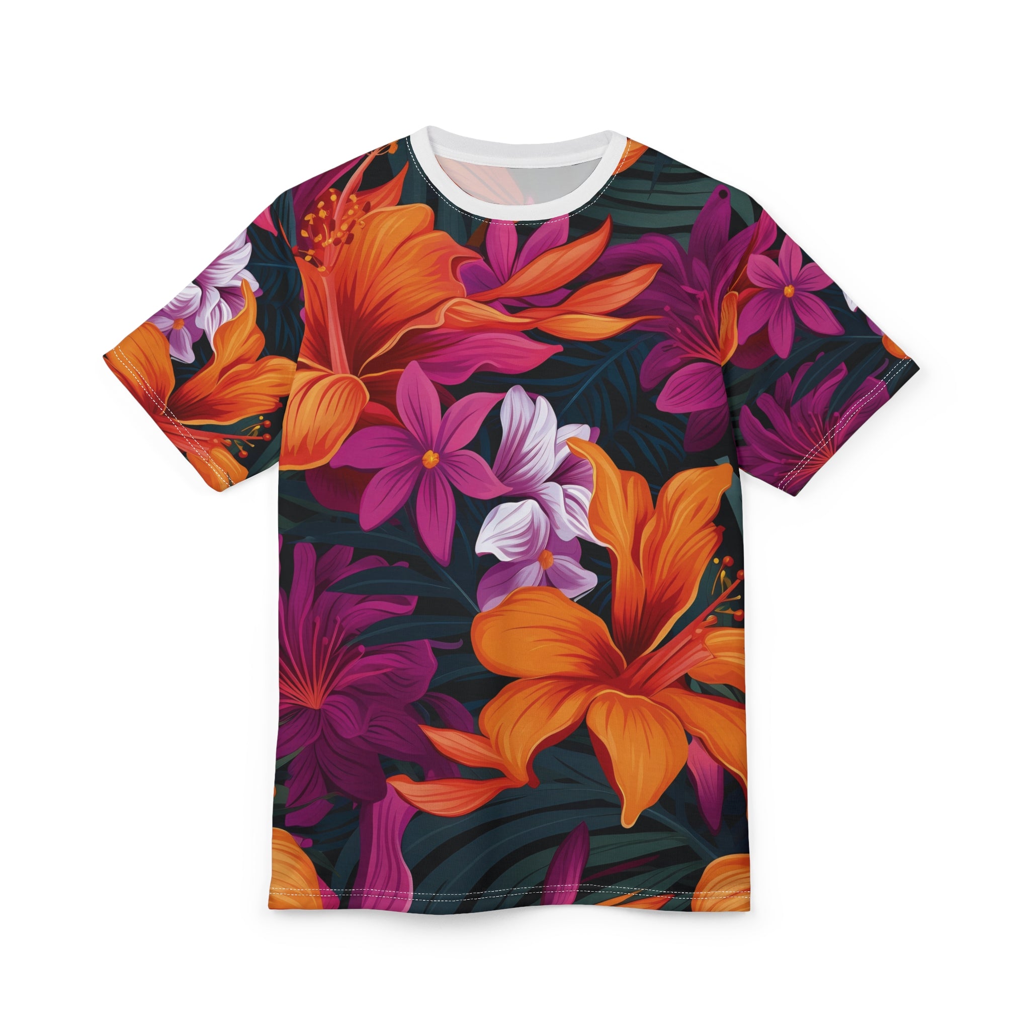 Bloom with Confidence in the "Believe & Do" Floral Burst Tee - Summer