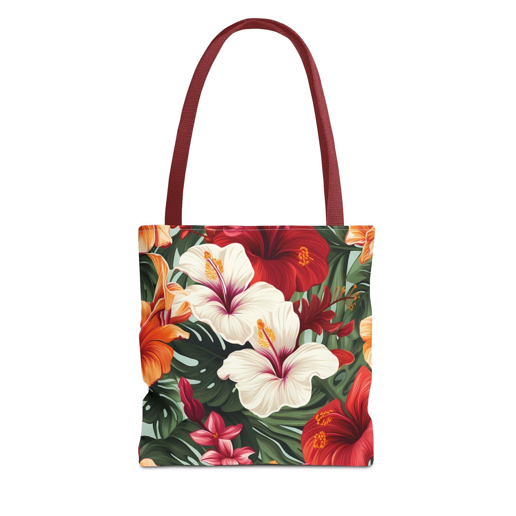 Tropical Floral Tote Bag - Stylish & Versatile for Everyday Use