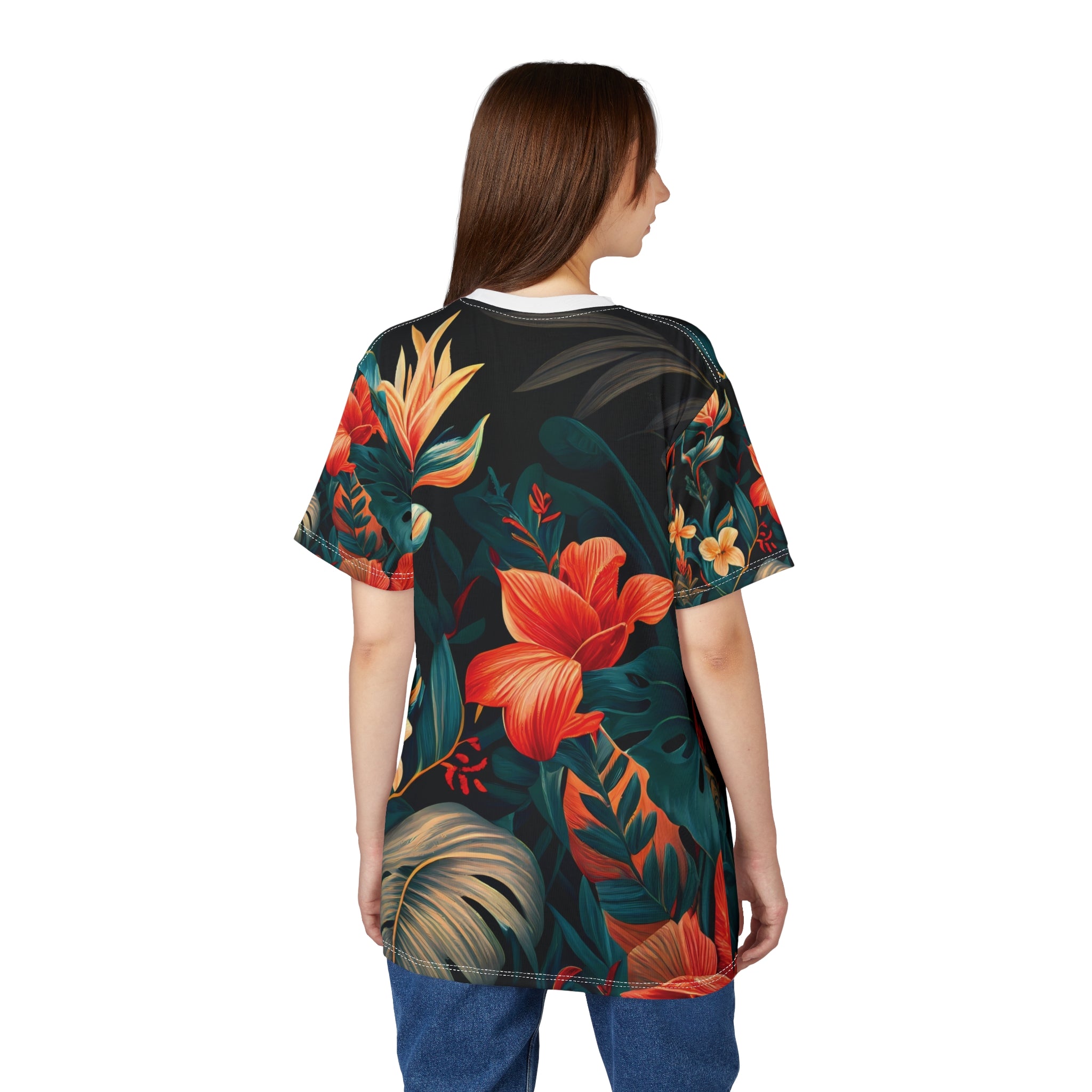 Unleash Your Tropical Spirit with the "Believe & Do" Floral T-Shirt