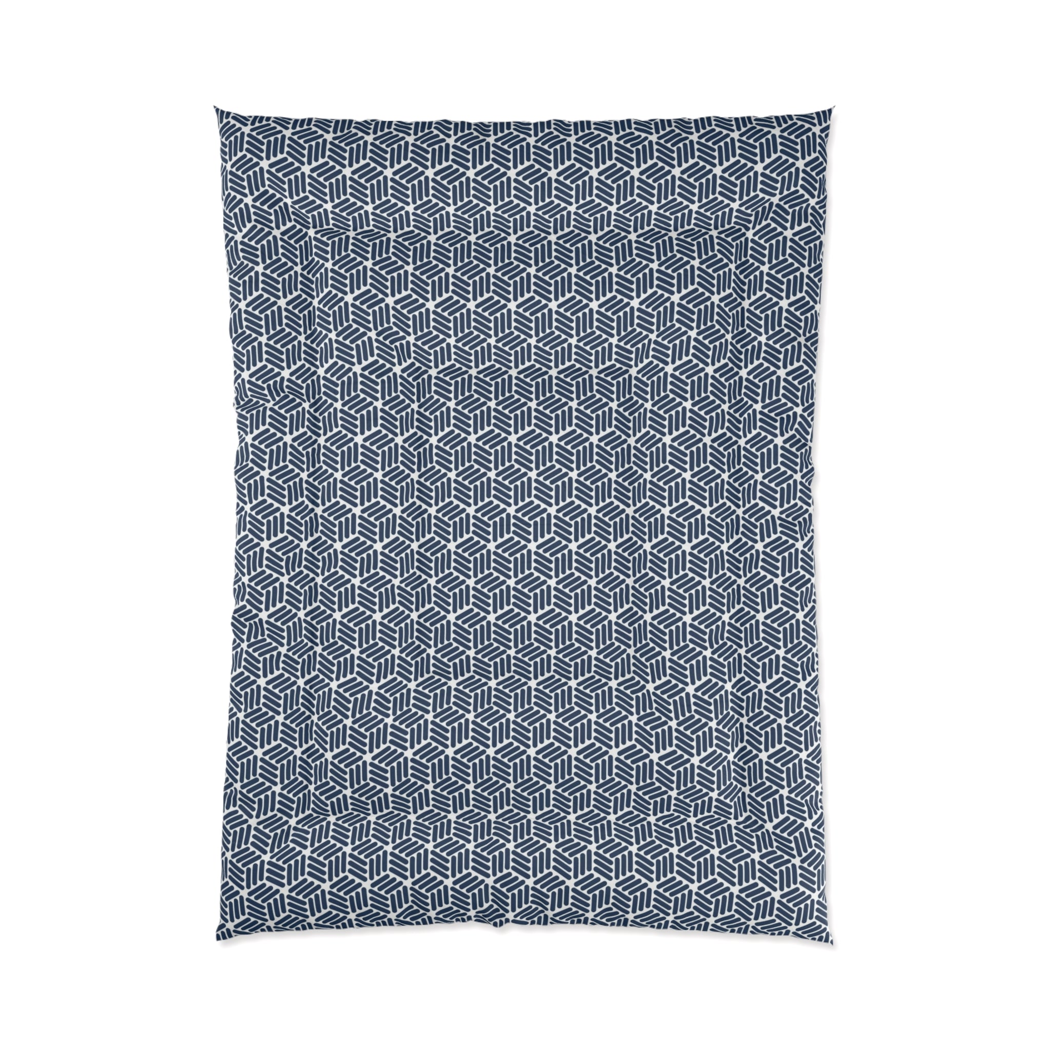 Geometric Pattern Comforter - Cozy Modern Bedding for Stylish Bedrooms