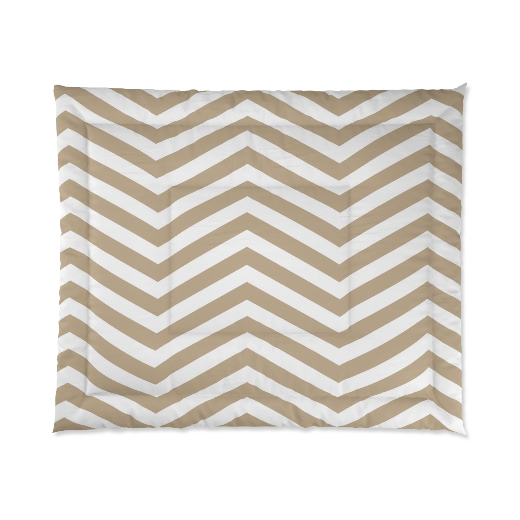 Modern Chevron Comforter - Stylish Bedding for Cozy Spaces